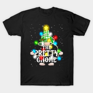 The Pretty Gnome Christmas Matching Family Shirt T-Shirt